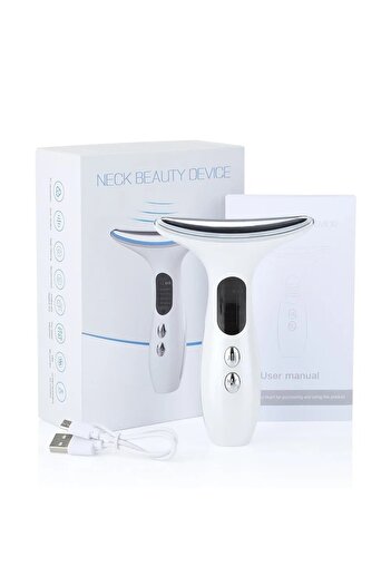 Choice1 only neck massager 7in1 Face Lift Device EMS RF Microcurrent Skin Rejuvenation Facial Massager + 3Co