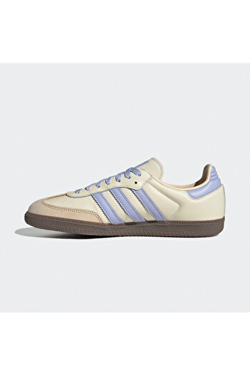 adidas Samba OG Unisex Krem/Lila Spor Ayakkabı