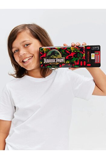 SMIGGLE - Jurassic Park Hesap Makineli Otomatik Kalem Kutusu