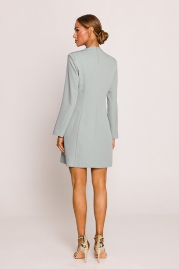Made of Emotion Blazer dress with gold buttons