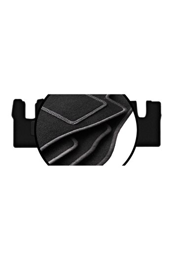 shumee Velour mat set for: MAN TGL / TGM with narrow bed, 3 pieces (2005-)