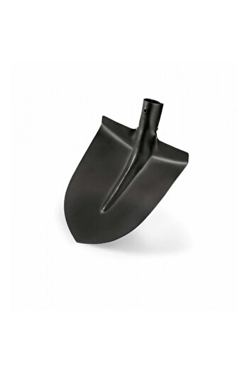 flores Lopata rotunda neagra, fara coada, 290 x 260 mm