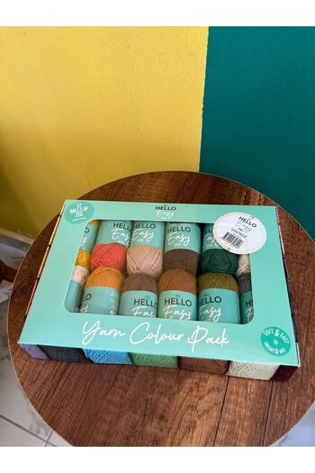 Tuva Yayıncılık Hello Easy 12'Li Rope Set 25 Grams - Earth Tones - Vintage