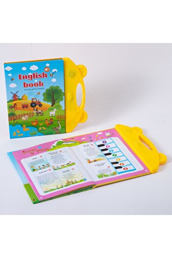 Toybox English Learning E-book Language Letters Words Numbers Learning Kids Educational Toy