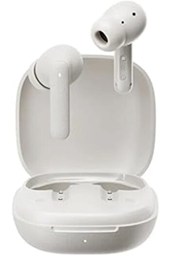 ASİTAN Qcy Buds Bluetooth Kulaklık - Şık Tasarım - Ipx4-35 Saat Ultra Uzun Pil Ömrü - Düşük Gecikme 0.06S