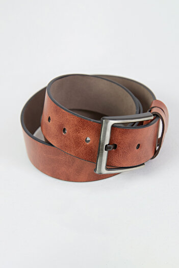 Fulla Moda Sports Faux Leather Belt