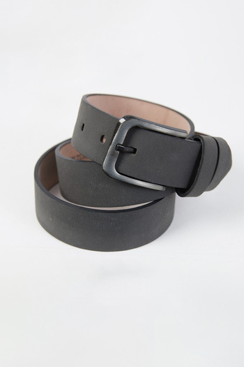 Fulla Moda Classic Faux Leather Belt