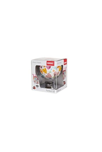 BANQUET Set chocolate fondue Banquet Hearts 6 pieces