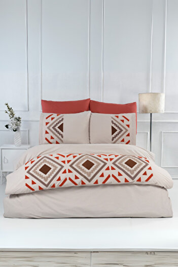 BELENAY HOME Nordic 6 Piece Double Duvet Cover Set