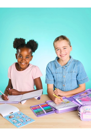 SMIGGLE - Gabbys Dollhouse Kalem Kutusu ve Kırtasiye Seti