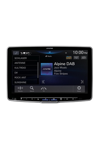 Alpine ILX-F115D Sistem multimedia cu ecran de 11'' Android Auto si Apple CarPlay