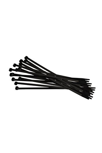 COBRA Coliere Nylon Negre 4.8*360 Mm Set 100 Buc
