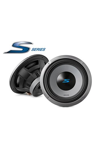 Alpine Difuzor subwoofer auto Alpine S2-W12D4, 30 cm, 1800W RMS, 4 ohmi