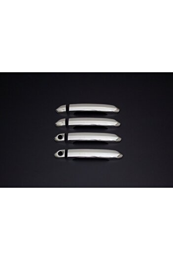 CED AUTO TRADE Chrome door handle trim set compatible with VW CRAFTER 2017->