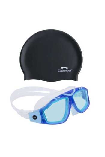 Slazenger Junior Swimming Goggles Gl7 Blue Dbluelblue+Bone(Uni̇sex)