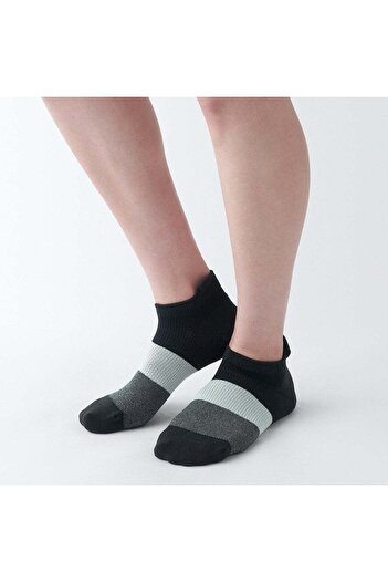 Muji Right Angle Sneaker Socks For Running for Women