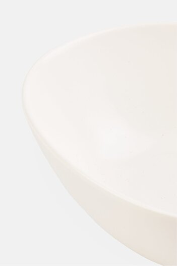 Maser Ceramic Glendale Bowl, White