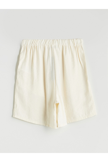 LC Waikiki Modal Blend Women's Shorts with Elastic Waist