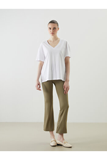 LC Waikiki Women's Leggings Pants with Elastic Waist