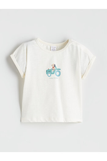 LC Waikiki Printed Baby Boy T-Shirt and Pants 2-Pack