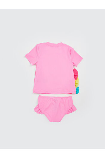 LC Waikiki Printed Girl's Bikini Set