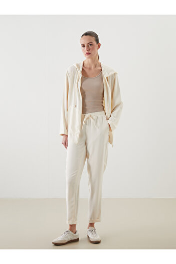 LC Waikiki Women's Trousers with Elastic Waist