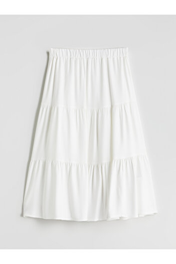 LC Waikiki Folded Skirt with Elastic Waist