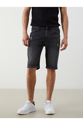LC Waikiki Ανδρικό τζιν σορτς Standard Fit