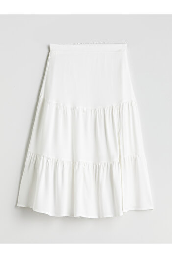 LC Waikiki Folded Skirt with Elastic Waist