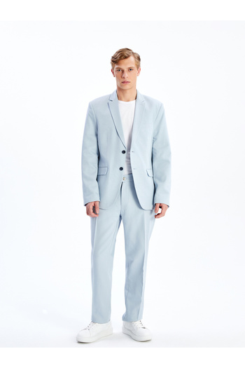 LC Waikiki LCWAIKIKI Blazer pentru bărbați, slim fit, amestecată de in