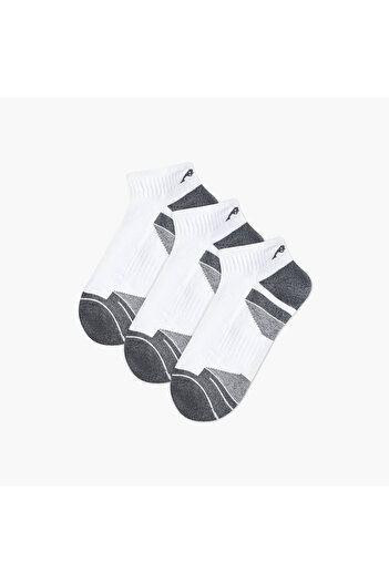 Kappa Set of 3 - Kappa Striped Ankle Length Half Terry Socks
