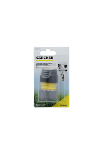 Karcher Universal Hose Coupling Black and Yellow