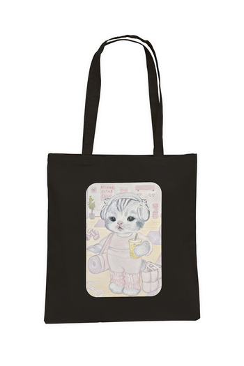 daystore Black Printed Bag