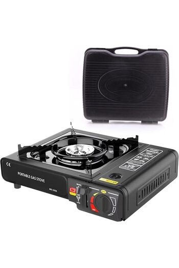 Yuwell YU WELL Portable Camping Stove with Carry Case | EN417 Compliant Premium Camping Stove Gas Portable