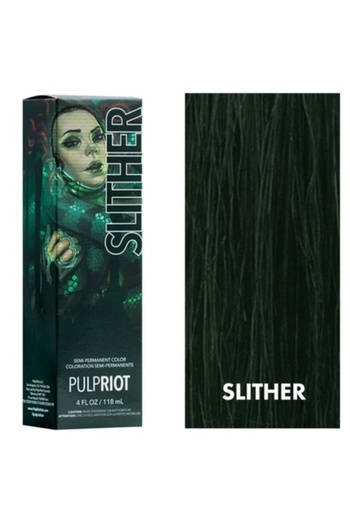 Culprit Semi-permanent hair dye, Pulp Riot, Slither, green, 118 ml