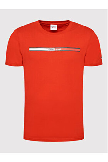 Tommy Jeans Men's T-Shirt DM0DM13509 Red