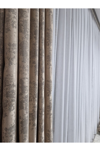 Perdelenoi by Igni Comex Curtain Sand Beige 2pcs