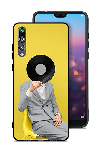 Tolwak Huawei P20 Pro Protective Case Cover Dj Abstract Art