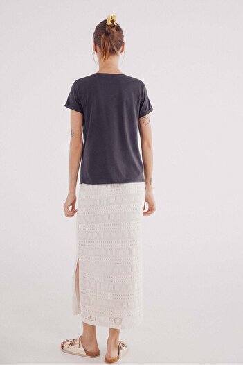 Springfield crochet midi skirt