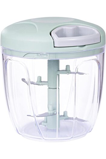 Blackstone Handy Food Chopper, Manual With Stainless Steel Blades, 0.9 Liters (Green, 900 ML)