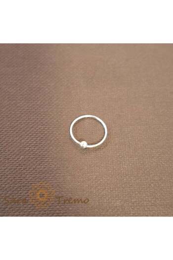 saratremo Silver Nose Piercing Round Taylor