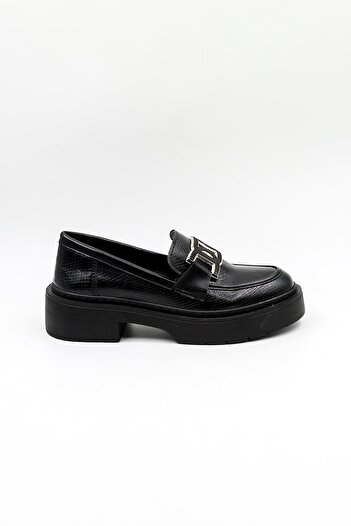 KRISTE BELL Buckle Casual Classic Shoes Kb5005 Black
