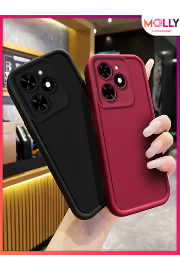 Molly Cherry Rot Edges Pan Silicone Case for Tecno Spark 10 Pro