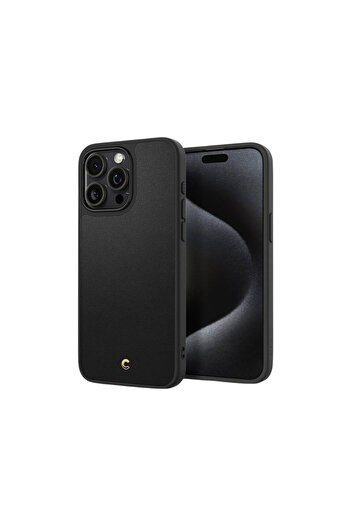 Spigen Ciel by CYRILL iPhone 15 Pro Kılıf Kajuk Mag MagSafe özellikli Black - ACS06769
