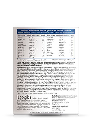 Immunace Original 30X3 Tablets