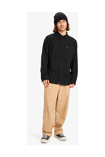 Quiksilver Pánská košile s dlouhým rukávem Motherfly Solid