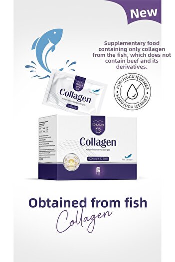 Erbatab Hydrolyzed Collagen 5000 mg 30 Sachet