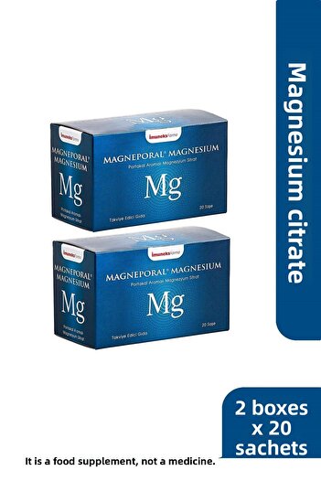 Imuneks Farma Magneporal Magnesium Sachet X 2 Pieces