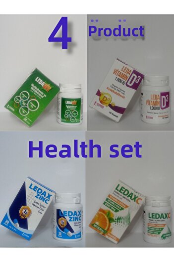 LedaPharma LEDAX C+ D-Vitamin+ Zinc+ Multivitamin 30 KP
