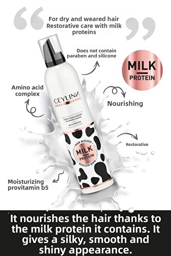 Ceylinn Milk Protein Hair Foam 300ml